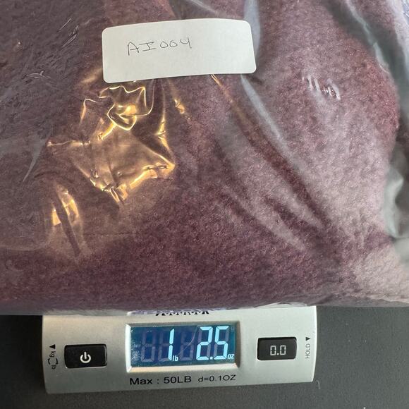 Lands’ End Women’s Large Burgundy Mock Neck Sweater Long Sleeve Pullover - Picture 7 of 7